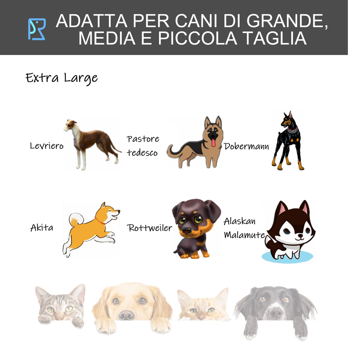 easycomfort easycomfort kennel gabbia per cani pieghevole con freno e fondo rimovibile grigio