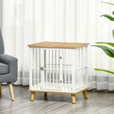 easycomfort easycomfort casetta per cani piccoli da interno con cuscino rimovibile e lavabile 64 5x48x 70 5cm quercia