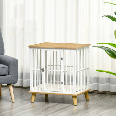 easycomfort easycomfort casetta per cani piccoli da interno con cuscino rimovibile e lavabile 64 5x48x 70 5cm quercia