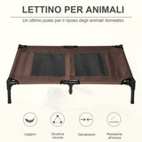 easycomfort easycomfort brandina per cani grandi pieghevole metallo e tessuto oxford traspirante
