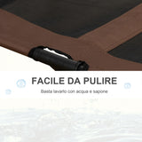 easycomfort easycomfort brandina per cani grandi pieghevole metallo e tessuto oxford traspirante