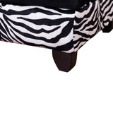 easycomfort easycomfort divanetti per cani per animali domestici con vano portaoggetti nero e bianco 57x34x36cm