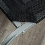 easycomfort lettino per cani da interno ed esterno capacita fino a 32kg con tessuto traspirante 130x90x20cm nero