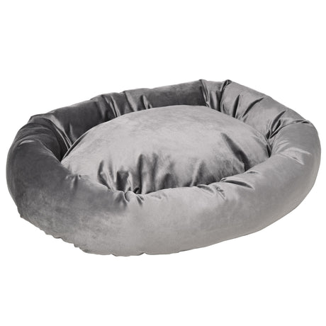 easycomfort easycomfort cuccia per cani imbottita con bordi rialzati e rivestimento sfoderabile 132x89x28cm grigio scuro
