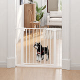 easycomfort easycomfort cancelletto di sicurezza per cani fissaggio a pressione larghezza regolabile 75 96cm