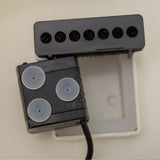 easycomfort easycomfort fontanella per gatti e cani da 3l con filtro a carboni luce led e sensore di movimento bianco