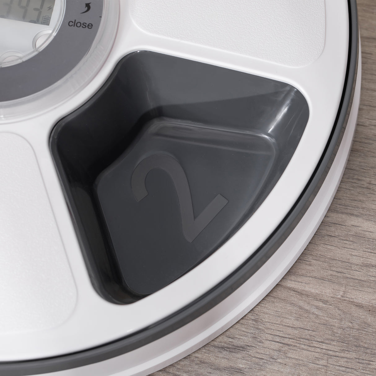 easycomfort easycomfort distributore automatico cibo cani e gatti 6 pasti ciotole con timer e display led a batterie dispenser cibo per piccoli animali con musica