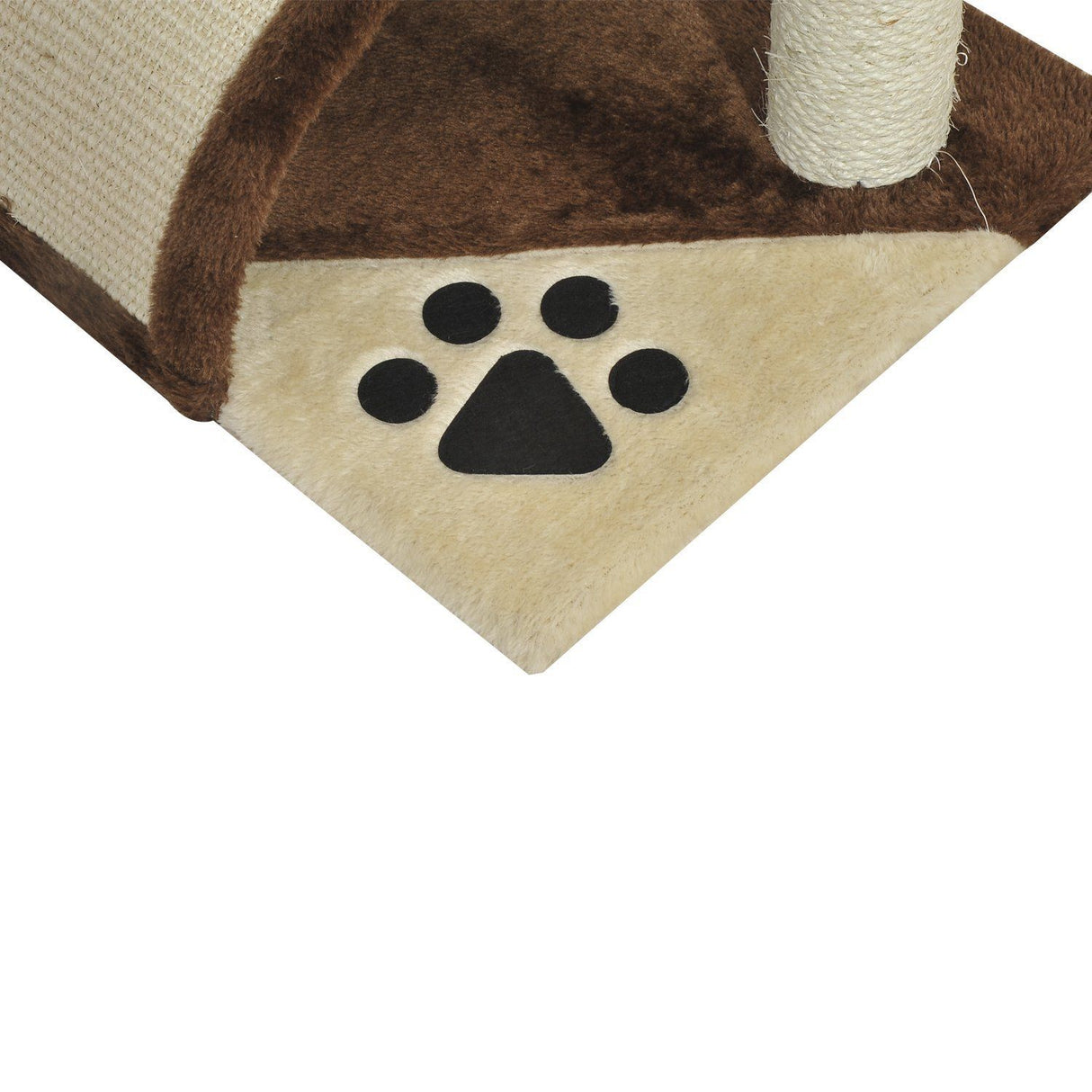 easycomfort easycomfort albero per gatto marrone 36x36x44cm