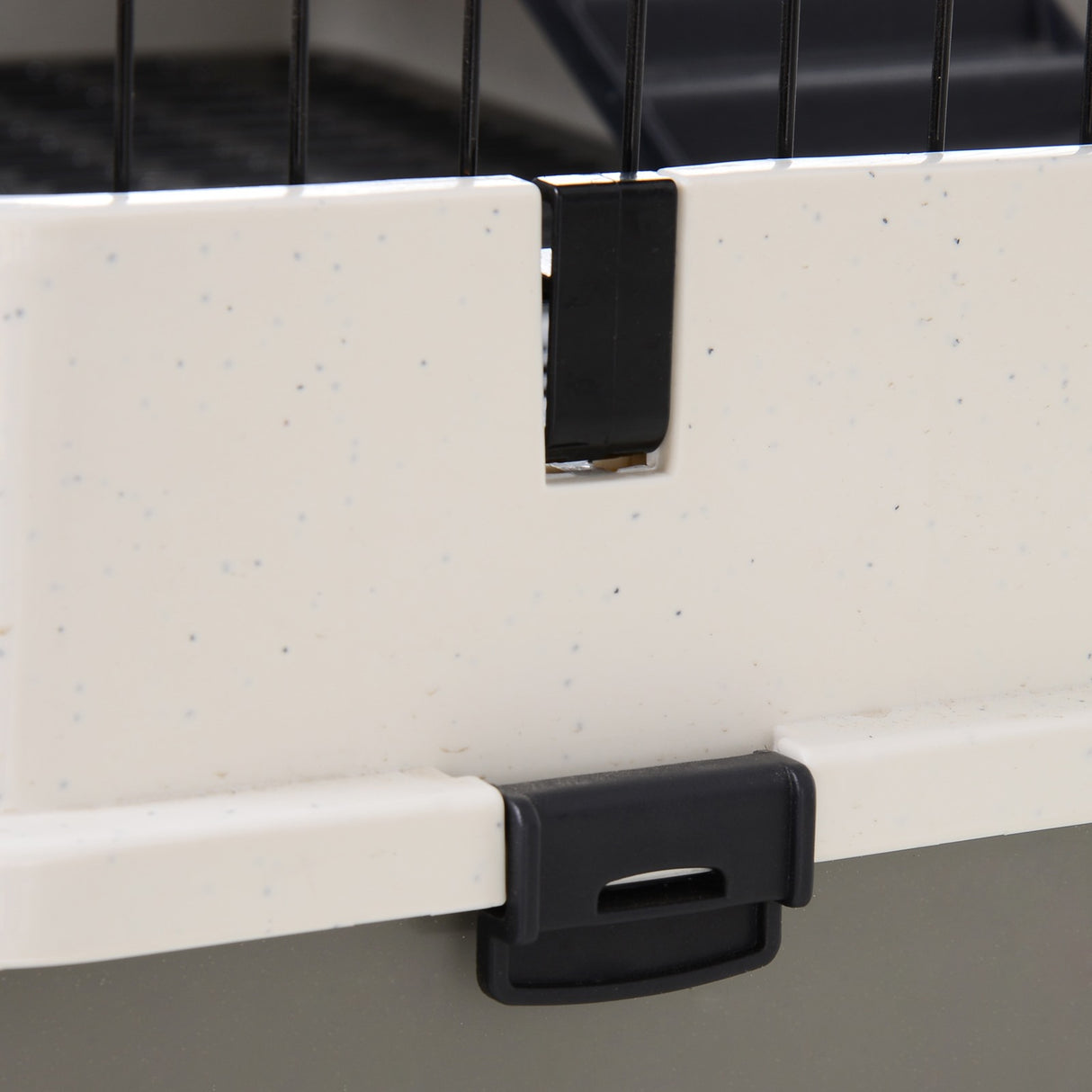 easycomfort easycomfort gabbia a 3 piani in metallo per roditori criceti conigli e porcellini d india