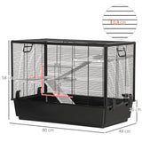 immagine-3-easycomfort-gabbia-per-porcellino-d-india-con-maniglia-serbatoio-d-acqua-rampa-e-piatto-80x48x58cm-nera