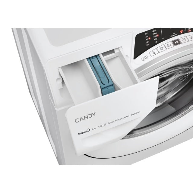 candy lavatrice a carica frontale candy rapido ro 1284dwmst1 s 8 kg classe a 1200 giri a85xl65xp47 funzione vapore wi fi ble app hon ean 8059019044941