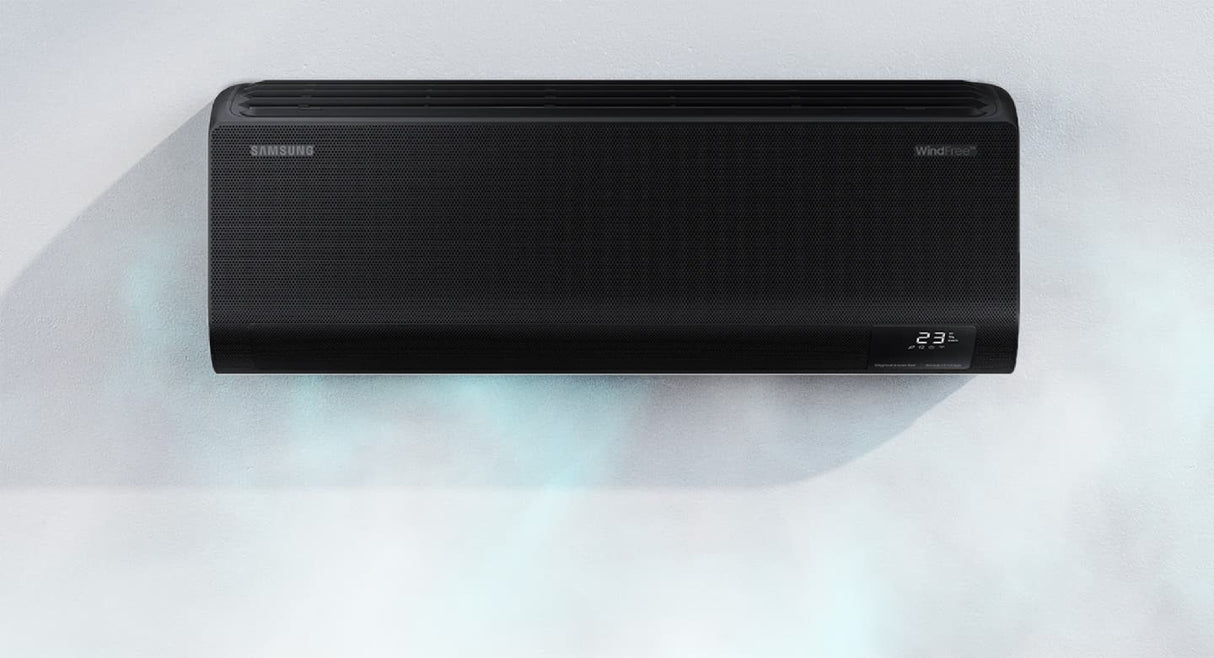 samsung condizionatore samsung inverter serie windfree black 7000 btu f ar07blk r 32 wi fi integrato