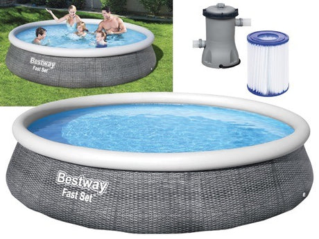 bestway piscine tonde rattan bway 57376 ean 6942138968293