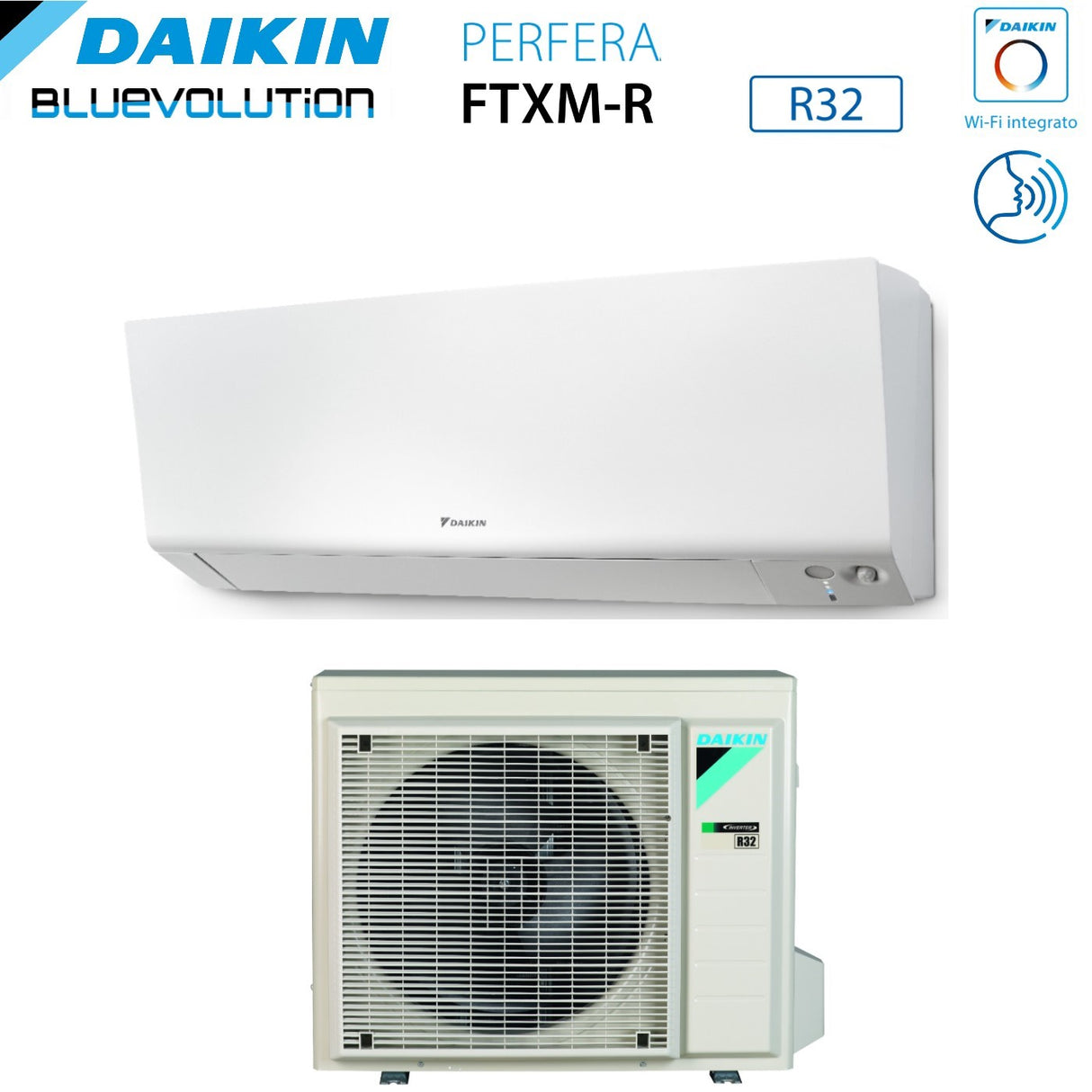 offerta climatizzatore condizionatore daikin bluevolution inverter serie perfera wall 12000 btu ftxm35r _ rxm35m r 32 wi fi integrato classe a___