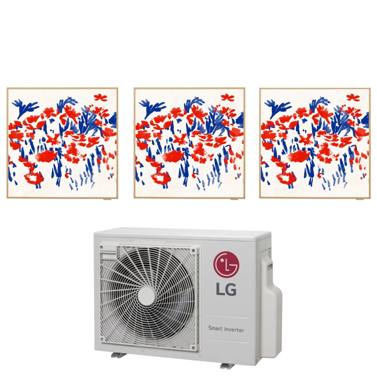 climatizzatore condizionatore lg trial split inverter serie artcool gallery 9_9_9 con mu3r19 r 32 wi fi optional 9000_9000_9000