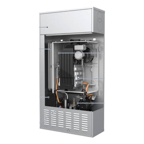 caldaia chaffoteaux inoa green in 24 kw a condensazione da incasso completa di kit scarico fumi cod. 3310578