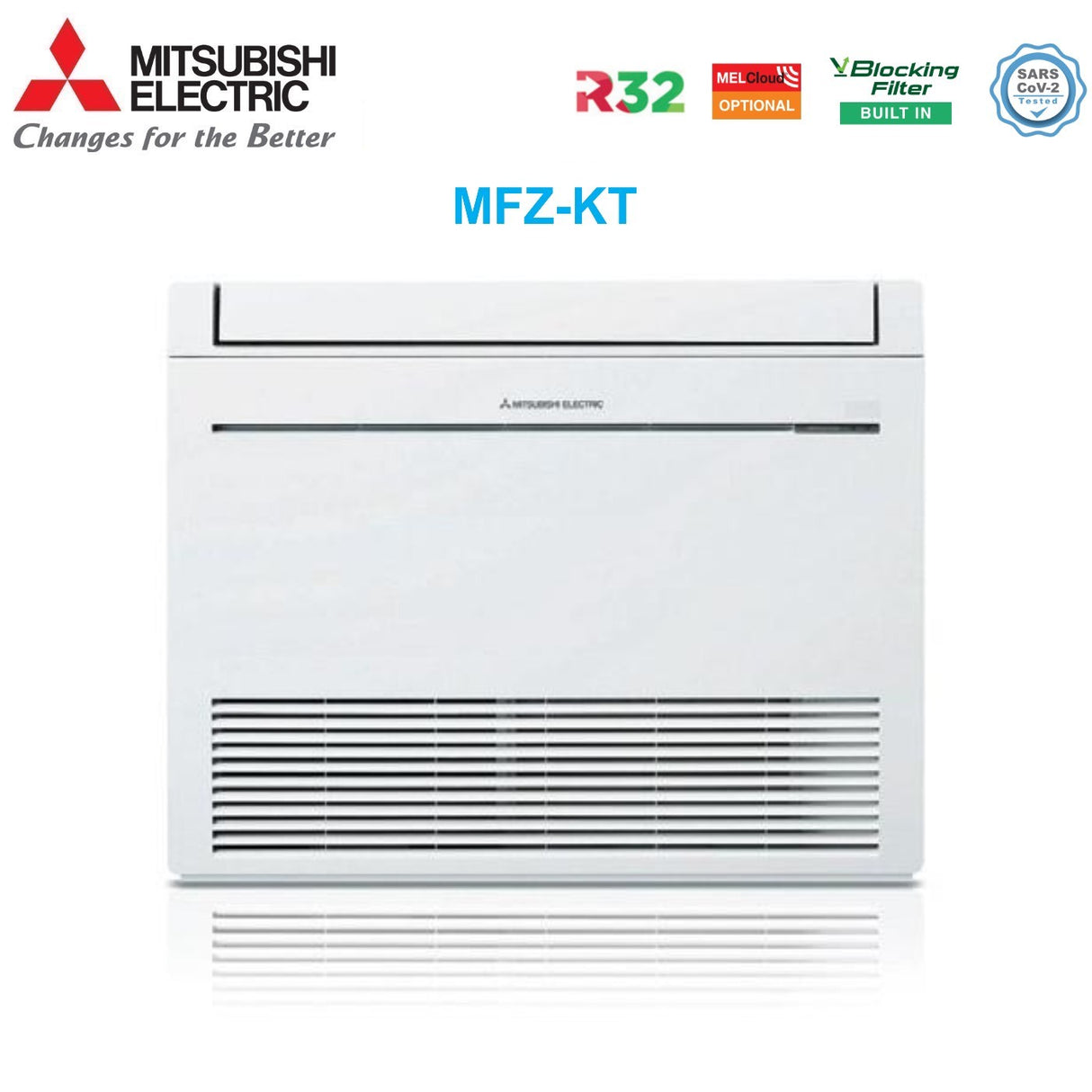 climatizzatore condizionatore mitsubishi electric pavimento dual split inverter serie mfz kt 9_12 con mxz 3f54vf r 32 wi fi optional con telecomando incluso 9000_12000