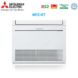 mitsubishi electric climatizzatore condizionatore mitsubishi electric pavimento dual split inverter serie mfz kt 1212 con mxz 2f53vf r 32 wi fi optional con telecomando incluso 1200012000
