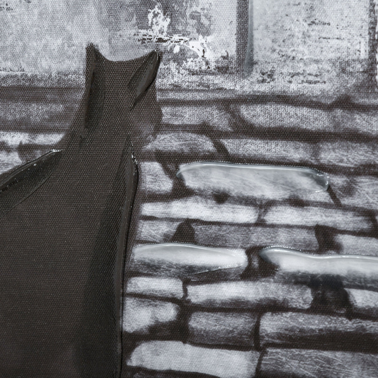 easycomfort easycomfort stampa su tela 80x40cm con bambina 5 pezzi in legno di pino per casa e ufficio