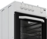 beko cucina a gas beko csg42001fw 4 fuochi forno a gas 54 litri a85xl50xp50 bianco ean 8690842014314