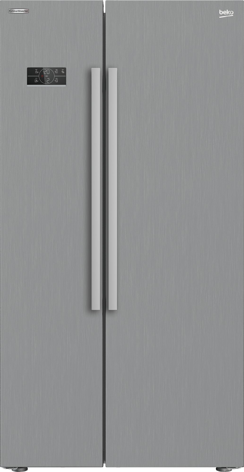 beko frigorifero side by side beko gn163130ptn 580 litri classe f a179xl91xp705 compressore prosmart inverter tecnologia harvestfresh inox ean 8690842380259