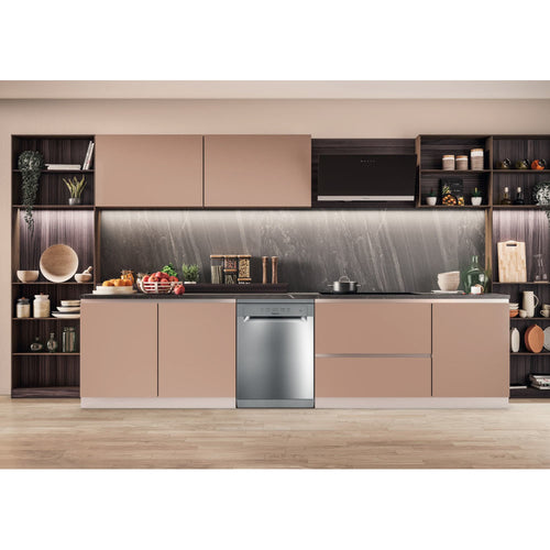 hotpoint lavastoviglie a libera installazione hotpoint ariston h2f hl626 x 14 coperti classe e a85xl60xp59 mezzo carico motore inverter inox ean 8050147663066