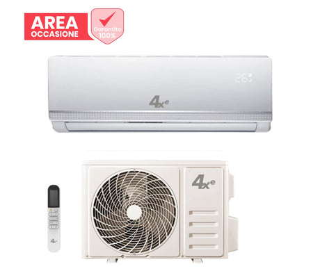 4xe area occasioni climatizzatore condizionatore 4xe inverter serie white 12000 btu white112 r 32 wi fi optional classe aa