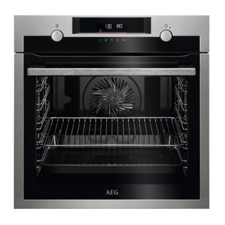 aeg forno elettrico da incasso aeg bpe535260m serie 6000 surroundcook 71 l pirolitico classe a a594l595p546 neroacciaio satinato ean 7332543844562