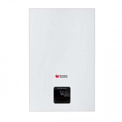 area occasioni caldaia a gas hermann saunier duval thematek condens 28 as 1 kw metano o gpl completa di kit fumi coassiale novita