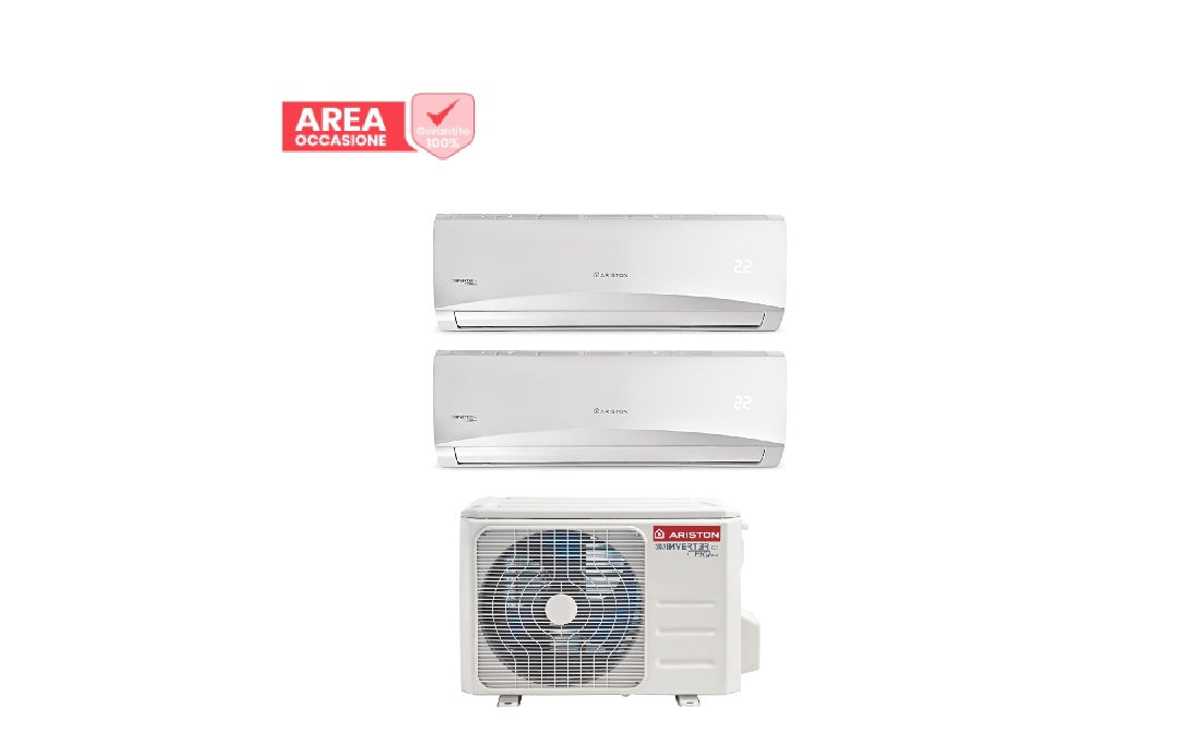 ariston area occasioni 2862 condizionatore dual split ariston prios 912 con dual c 50 xd0 o r 32 wi fi optional