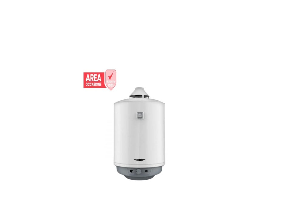 ariston area occasioni 2970 scaldabagno a gas ad accumulo ariston ssga x 120 lt metano low nox camera aperta 3211188