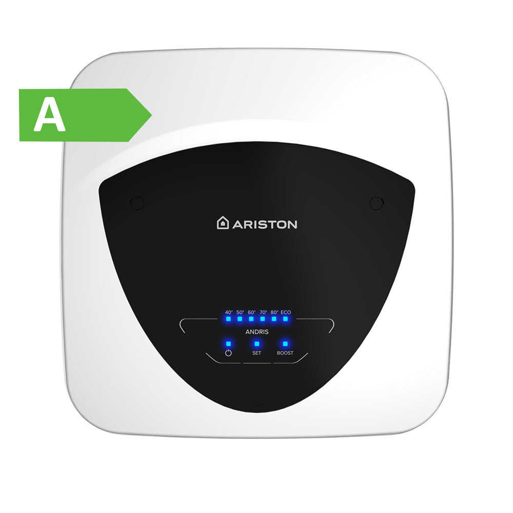 ariston scaldabagno elettrico ariston sopralavello andris elite 155 eu 5 anni di garanzia 10 lt 3105082