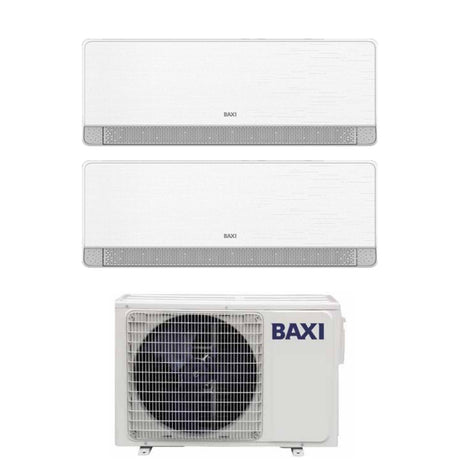 baxi condizionatore dual split baxi sidera 99 con lsgt50 2m r 32 wi fi integrato