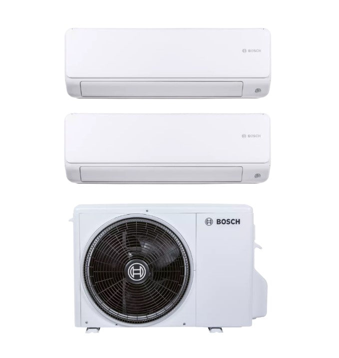 bosch climatizzatore condizionatore bosch dual split inverter serie climate 6000i 1818 con cl5000m 1054 e r 32 wi fi optional 1800018000