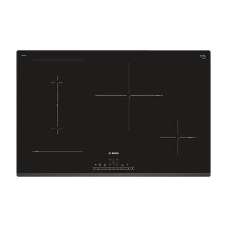 bosch piano cottura ad induzione bosch pvs831fb5e serie 6 4 fuochi vetroceramica l802xp522 nero ean 4242005088775