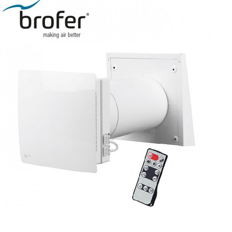 brofer recuperatore di calore decentralizzato vmc modello nruc150 versione con telecomando 5685