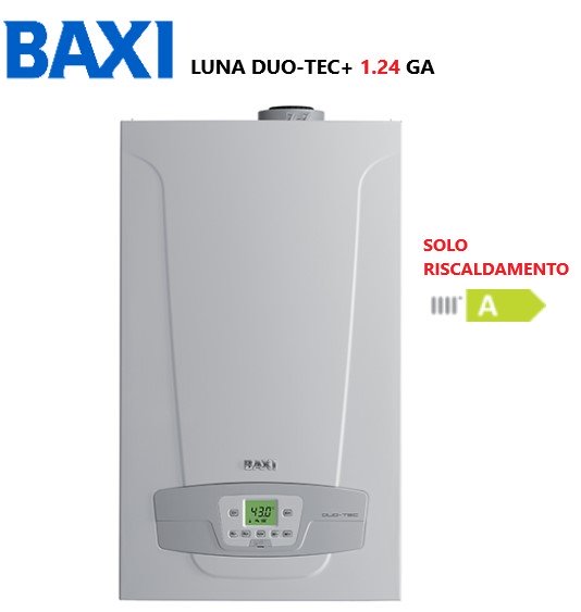 caldaia a gas baxi luna duo tec_ 1.24 ga metano completa di kit scarico fumi new erp solo riscaldamento