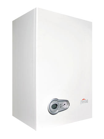 caldaia a gas ferroli bluehelix pro 32c a condensazione metano completa di kit per scarico fumi erp