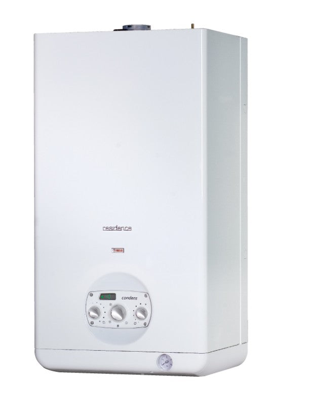 caldaia a gas riello residence condens 28 kis gpl a condensazione completa di kit fumi new erp