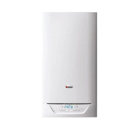 caldaia a gas saunier duval master 4 condensing 30 kw metano completa di kit per scarico fumi new erp
