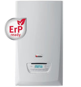 caldaia a gas saunier duval themafast 4 condensing 30 kw metano completa di kit per scarico fumi new erp