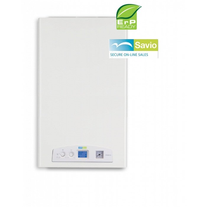 caldaia a gas savio aldens 35 a condensazione completa di kit fumi gpl