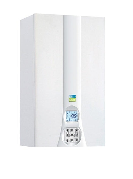 caldaia a gas savio evodens e 35s a condensazione completa di kit per scarico fumi metano new erp