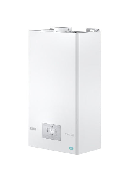 caldaia riello start ar 25 kis low nox a condensazione cod. 20176940 completa di kit scarico fumi gpl novita