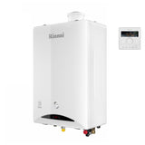 caldaia rinnai a condensazione zen 24 kw low nox wi fi integrato neutralizzatore condensa integrato cod. reb kbi2424ff lpg gpl completa di kit fumi 10191