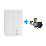 caldaia savio inoxdens he 25s a condensazione completa di kit scarico fumi gpl defangatore rbm in omaggio