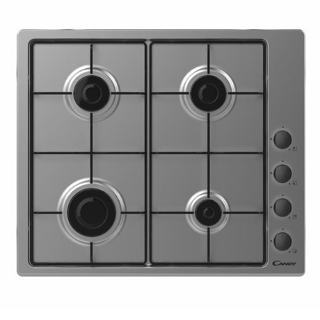 candy piano cottura a gas candy chw6lbx 4 fuochi l595xp51 acciaio inox ean 8016361966925