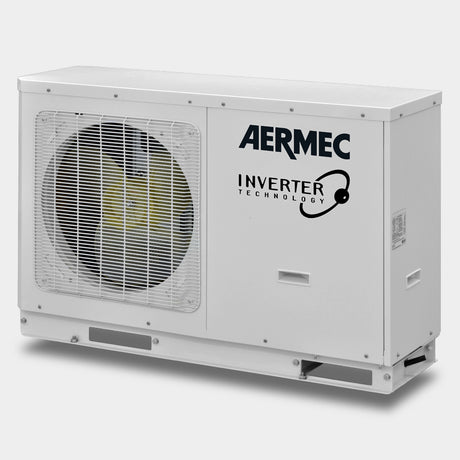 carrier pompa di calore reversibile condensata ad aria aermec hmi 140t trifase 12 14 kw r 32 wi fi integrato