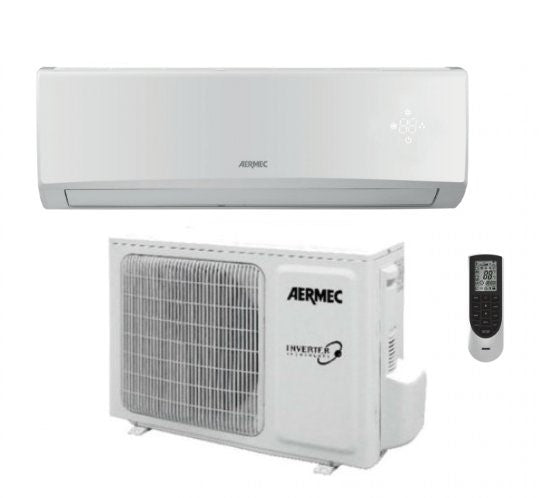 climatizzatore condizionatore aermec inverter serie slg 9000 btu slg250w r 32 classe a__ wi fi optional