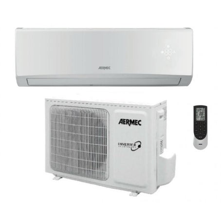 climatizzatore condizionatore aermec inverter serie slg 9000 btu slg250w r 32 classe a__ wi fi optional